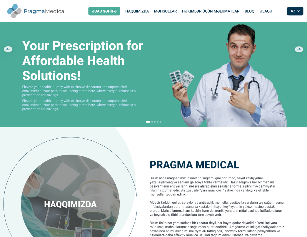 Pragma Medical — Rebuilt to Be Found — project by DAKER