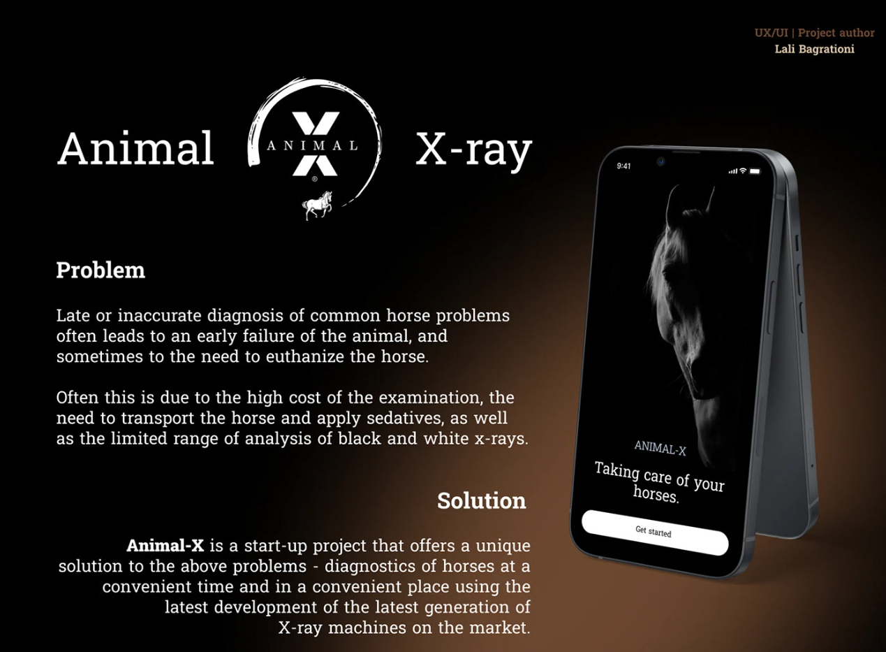 Animal-X — Veterinary X-Ray Service App Concept — project by DAKER
