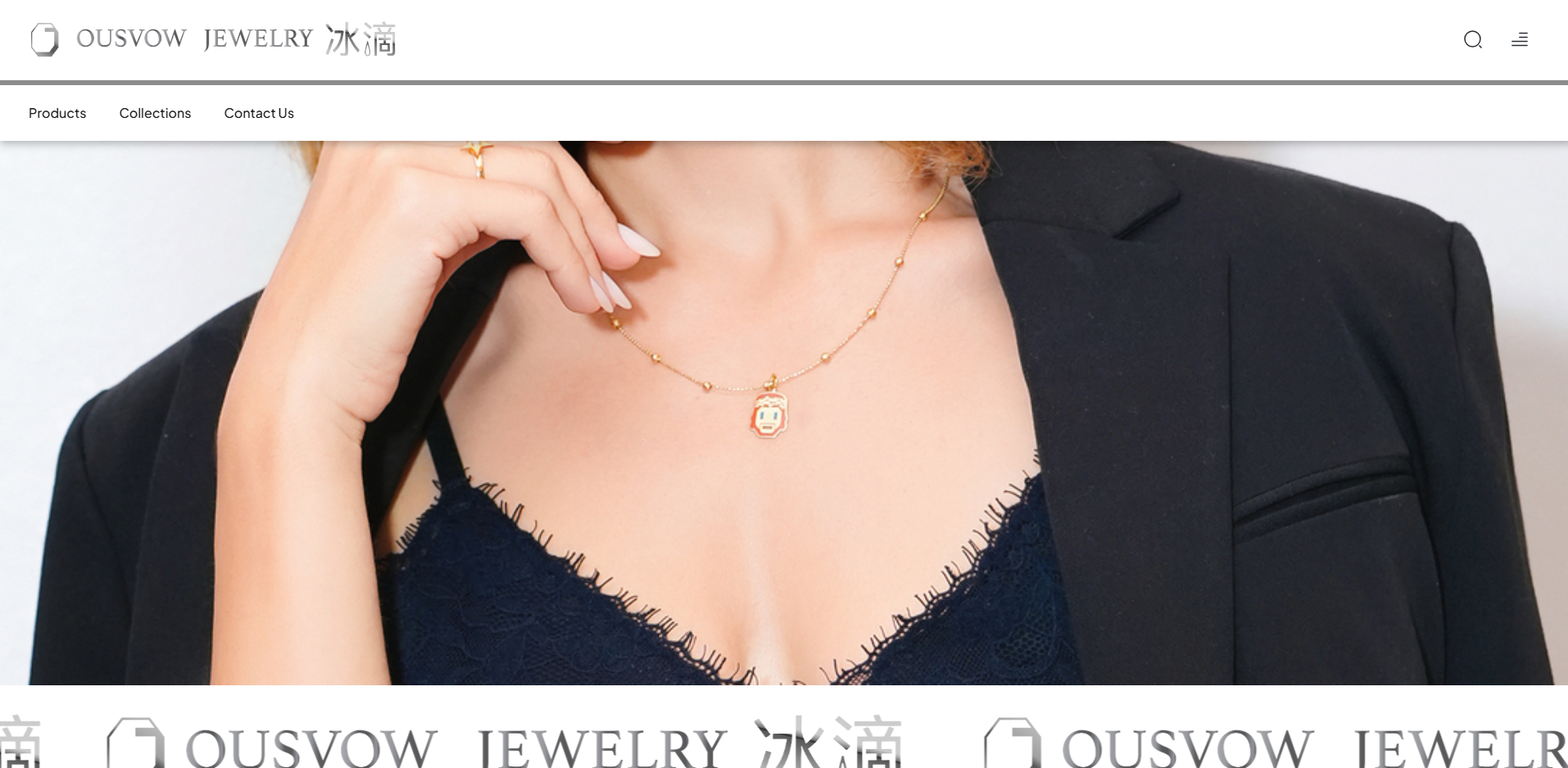 OUSVOW Jewelry — E-commerce for a Luxury Brand — project by DAKER